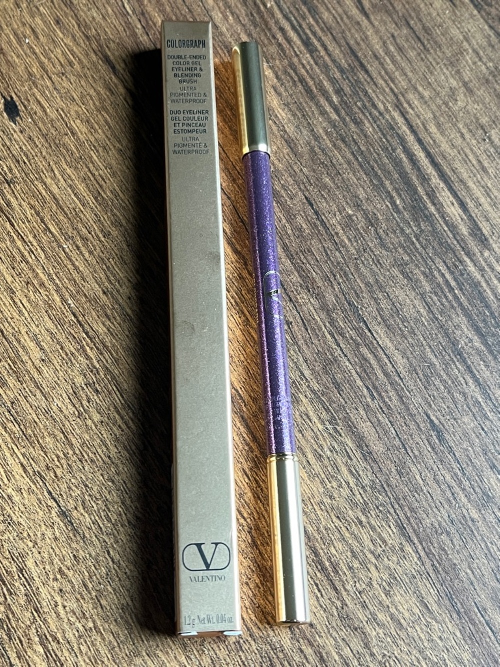 Valentino Double-Ended Colorgraph Purple Dose Shimmer Gel Eyeliner
